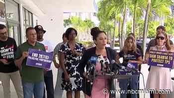 ‘People are living in fear': Activists demand Miami cut ties with ICE