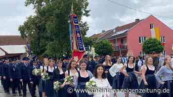 Feuerwehr Baumgarten feiert großes Jubiläum – Das „Weihwasser“ kam vom Himmel