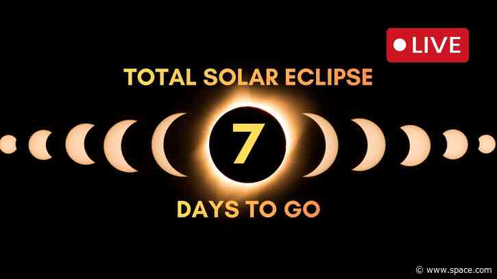 Total solar eclipse Aug. 12, 2026 live updates — 1 week to go