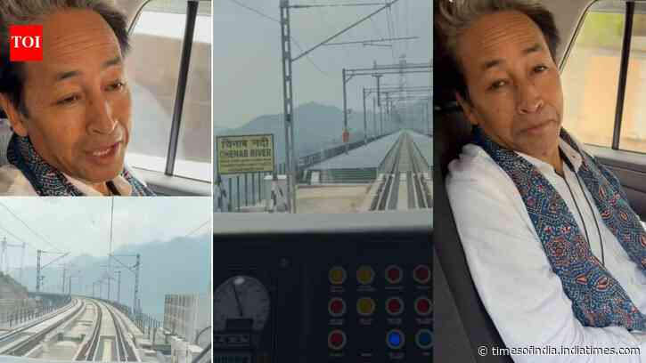 Delhi–Srinagar Vande Bharat Journey: Sonam Wangchuk calls it a 'beautiful experience'