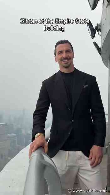 Where did Zlatan Ibrahimović visit in New York City?