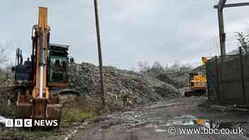 Four arrested over 'atrocious' illegal waste dump