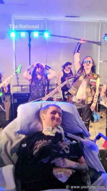 Metal band plays for Ottawa hospital Patient