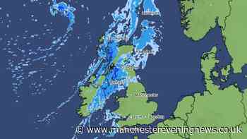 Met Office weather maps show exact time band of rain expected to sweep over UK this weekend
