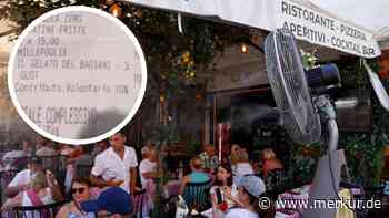 Gast stocksauer: Restaurant in Italien setzt „Freiwilligen Beitrag“ über 48,10 Euro auf Rechnung
