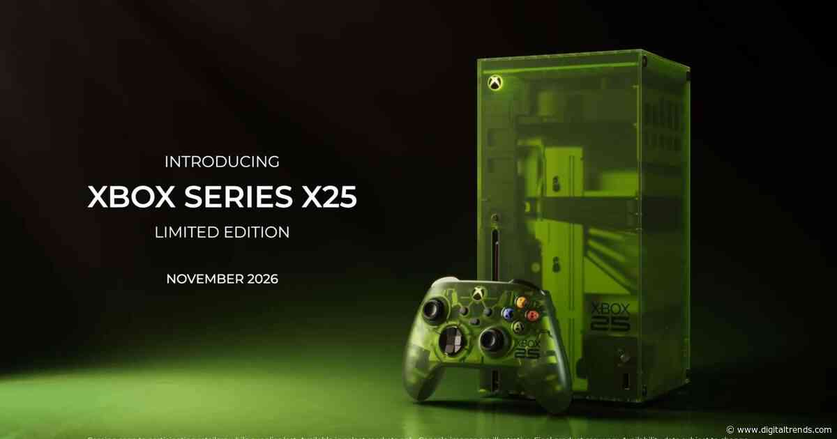 Xbox is celebrating 25 years by dressing your console in nostalgia