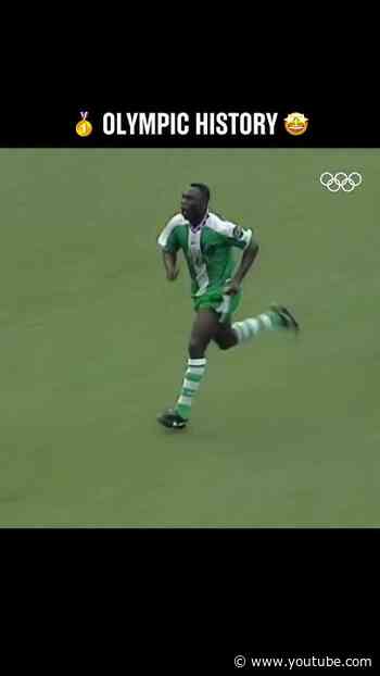 A dream team at Atlanta 1996. ⚽️✨Nigeria vs Argentina 3-2 💪#Olympics #Football