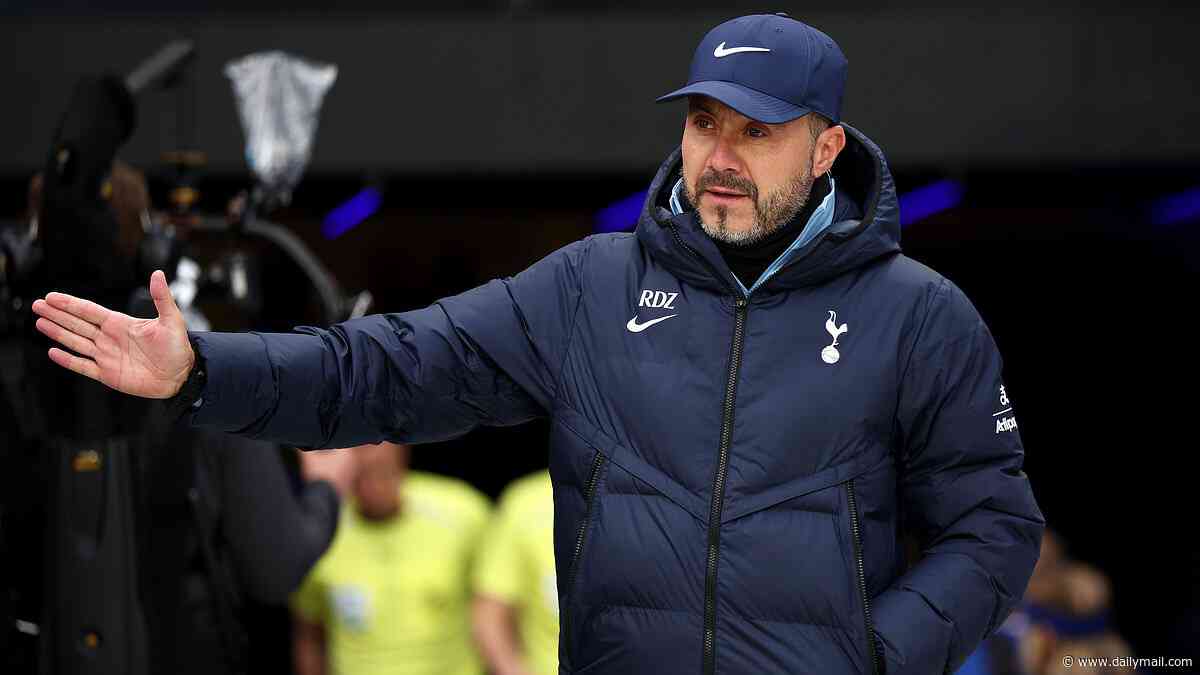 Roberto De Zerbi reveals the boozy dinner that saved Tottenham's season, why he's revelling in this transfer window... and his unorthodox, foul-mouthed pitch to persuade Jan Paul van Hecke to sign!