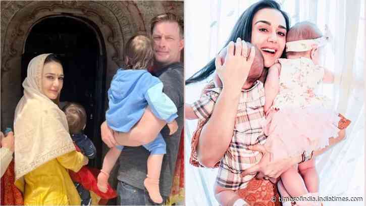Preity Zinta says her kids are Indo-American but culturally 100 percent Indian