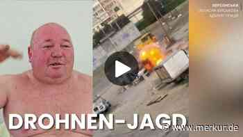 Russische Drohne jagt Marktverkäufer in Cherson – Überlebender spricht