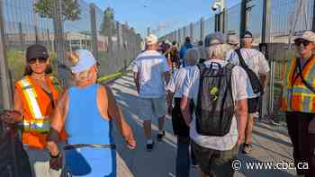 Multi-use path opens at Gordie Howe International Bridge as dozens line up to be first to cross