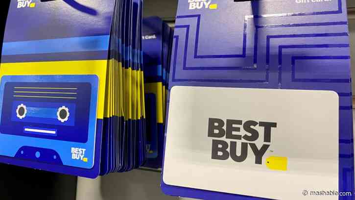 Buy an Apple Gift Card at Best Buy, get a free Best Buy e-gift card