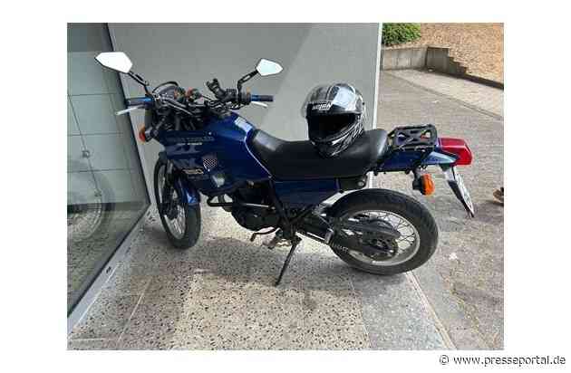 POL-SI: Volltreffer bei Motorradkontrolle - 33-Jähriger legt einige Straftaten hin -#polsiwi