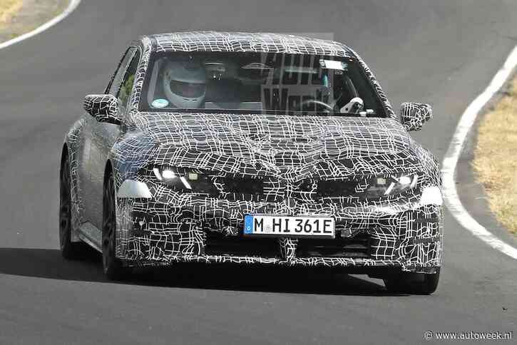 Nieuwe BMW M3 komt in alle stilte voorbij