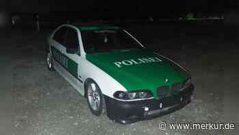 „Laut Google legal“: Polizei stoppt Geschwister im „Polisei“-BMW
