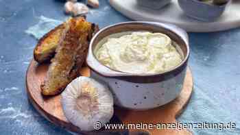 Der Grillabend kann kommen: Mit dieser Aioli ohne Ei haben Sie den besten Dip auf dem Tisch