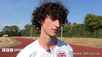 Sprinting for GB - two years after taking up sport