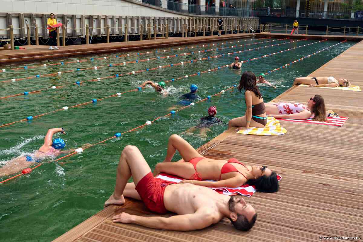Sea Lanes Canary Wharf: What to expect during a visit to London's first 'floating' Lido