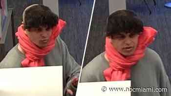FBI seeks suspect with ‘distinctive' hairstyle wanted in Miami bank robbery