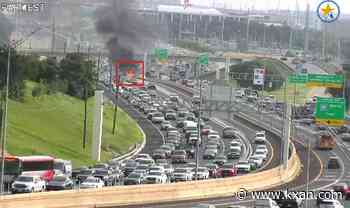 Traffic Alert: Vehicle fire causes delays on MoPac