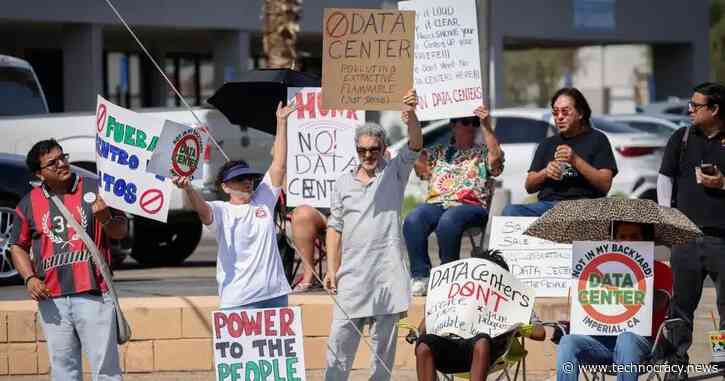 The Number Of Regular People Being Arrested For Protesting Data Centers Is Astounding