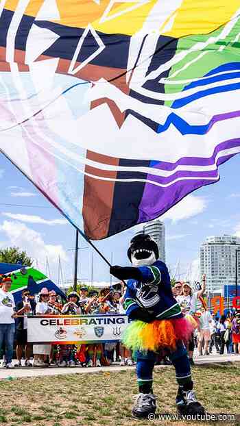 Love out loud! 🌈  Proud to support our community at today's #VanPride parade!