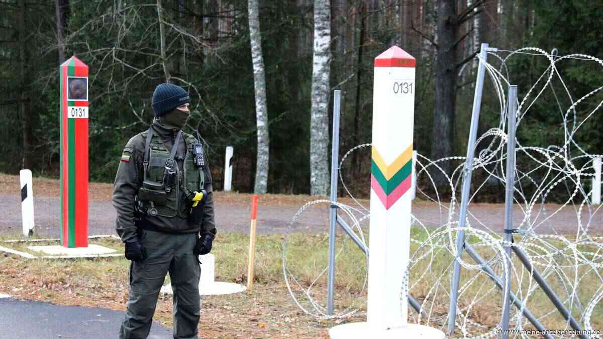 Litauen entdeckt Migrantentunnel unter Grenzzaun zu Belarus