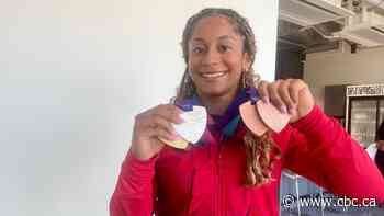 Teen Quebec gymnast returns home with 4 Commonwealth Games medals