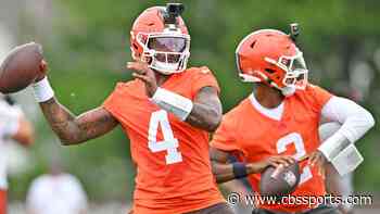 Browns' HC reveals plan for naming starter as QB battle continues between Deshaun Watson, Shedeur Sanders