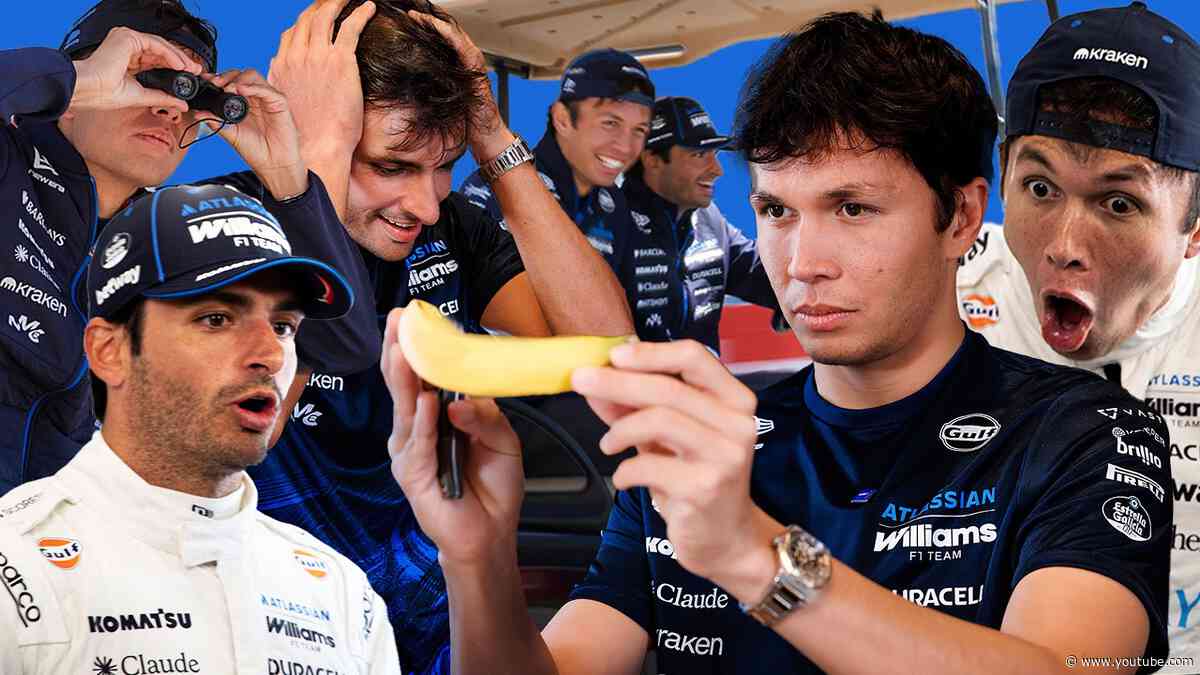 Alex Albon & Carlos Sainz Funniest Moments Compilation!