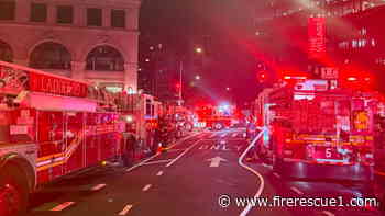 6 FDNY firefighters injured battling Manhattan subway train fire