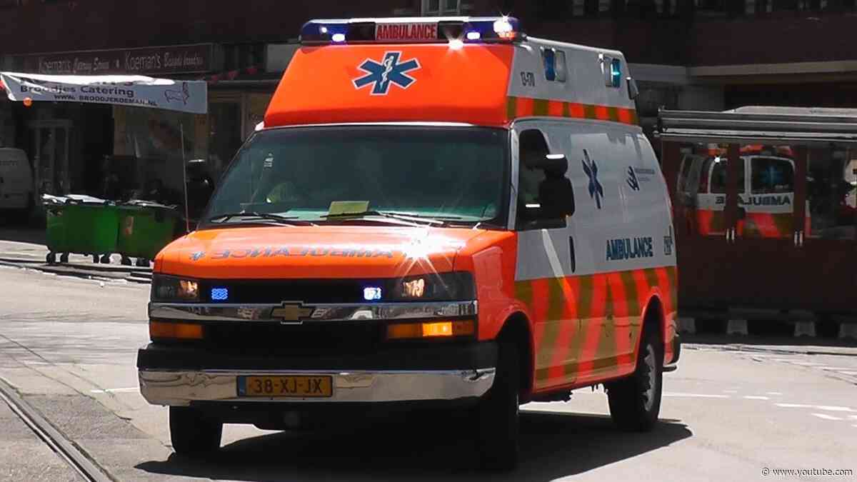 [Archief] Compilatie Chevrolet Ambulance 13-168 met Spoed onderweg in Purmerend en omgeving
