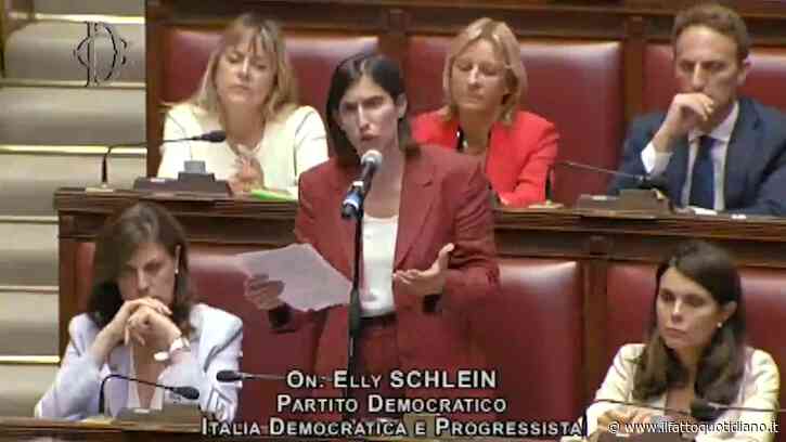 Delmastro, Schlein: “Lui ha detto che non ha nulla da nascondere, perché Meloni lo sta coprendo?”