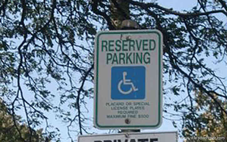 Kokua Line: Fines heavy for illegally taking spots for disabled