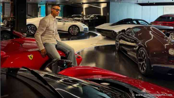 Ronaldo Shows Off Stunning Supercar Collection