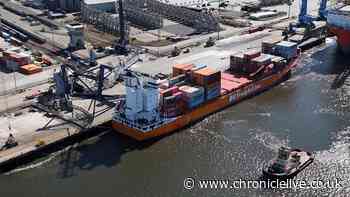 Crane operator seriously injured in Port of Tyne crash 'recovering at home'