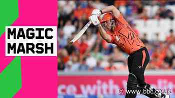'He's in the mood' - best shots from Marsh's incredible innings
