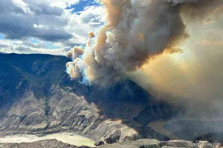 Possible dry lightning in the forecast for B.C. regions hit hard by wildfires