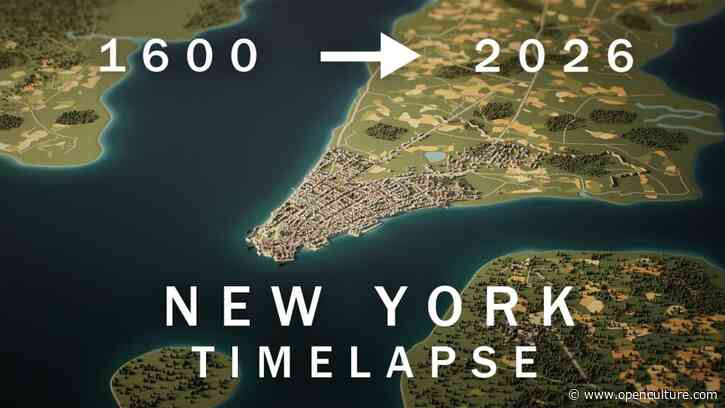 Watch the Evolution of Manhattan Unfold in a Timelapse Video, from 1600 to 2026