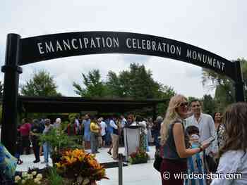 Windsor unveils long-awaited Emancipation Celebration Monument in Jackson Park