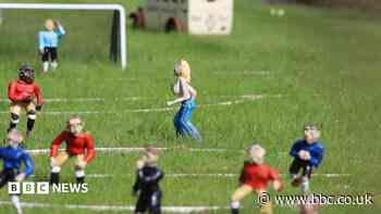 Charity return for model village streaker