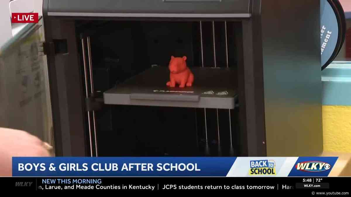 Kids have access to STEAM programs at the Boys and Girls Club of Kentuckiana