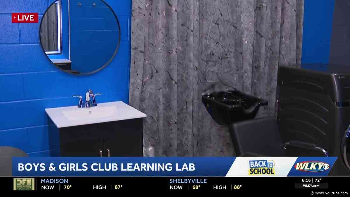 Boys and Girls club debuts its new barber and beauty salon for kids