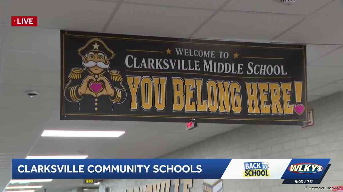 Clarksville Community Schools welcome students back to class