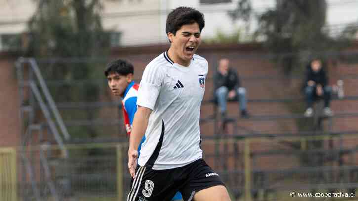 Felipe Raipán aportó un doblete en el empate 4-4 de Colo Colo sub 20 ante la UC