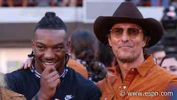 The first person to get in touch with Bijan Robinson after his new contract? Matthew McConaughey