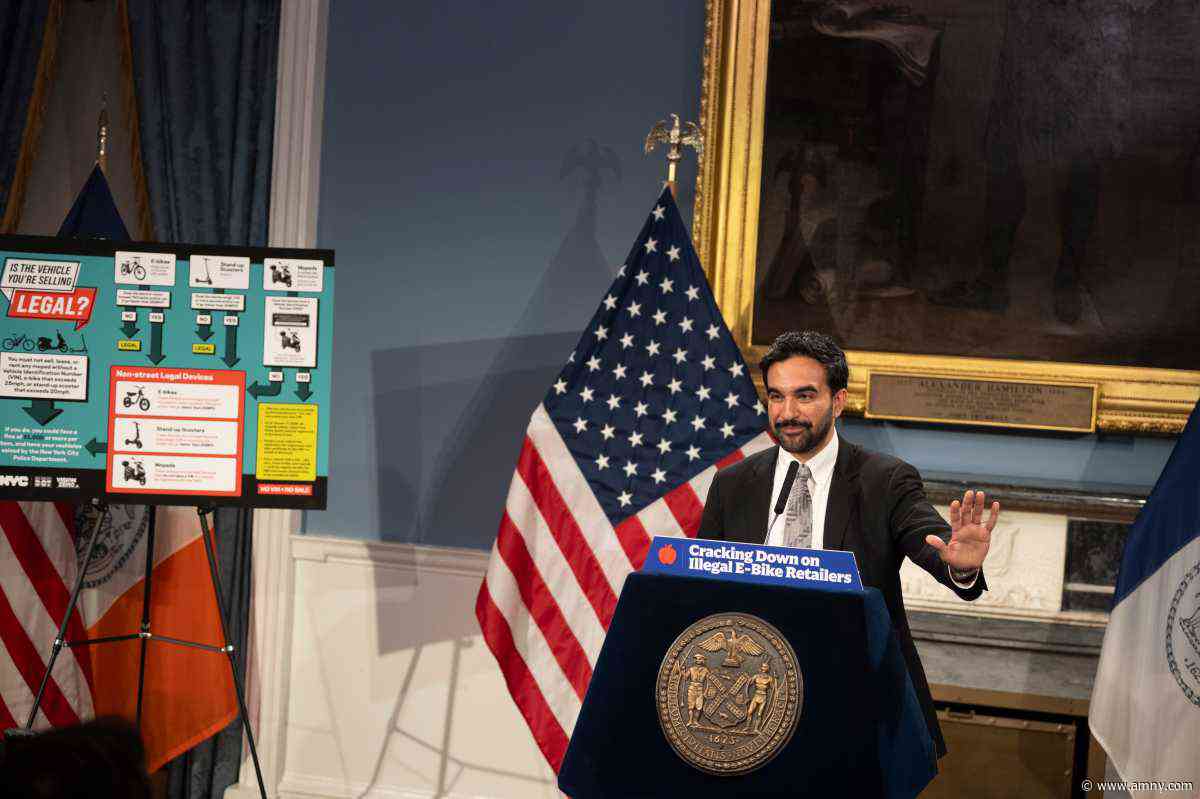 Mamdani admin warns over 40 companies to halt selling illegal e-bikes or face thousands of dollars in fines