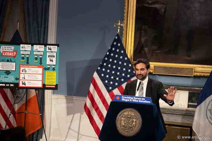 Mamdani admin warns over 40 companies to halt selling illegal e-bikes or face thousands of dollars in fines