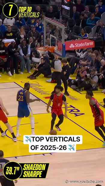 Some Great Vertical Jumps of the 2025-26 NBA Season