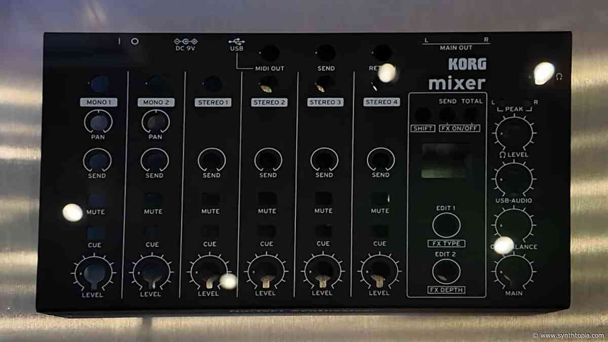 Korg NTS-4 Performance Mixer Hands-On Review